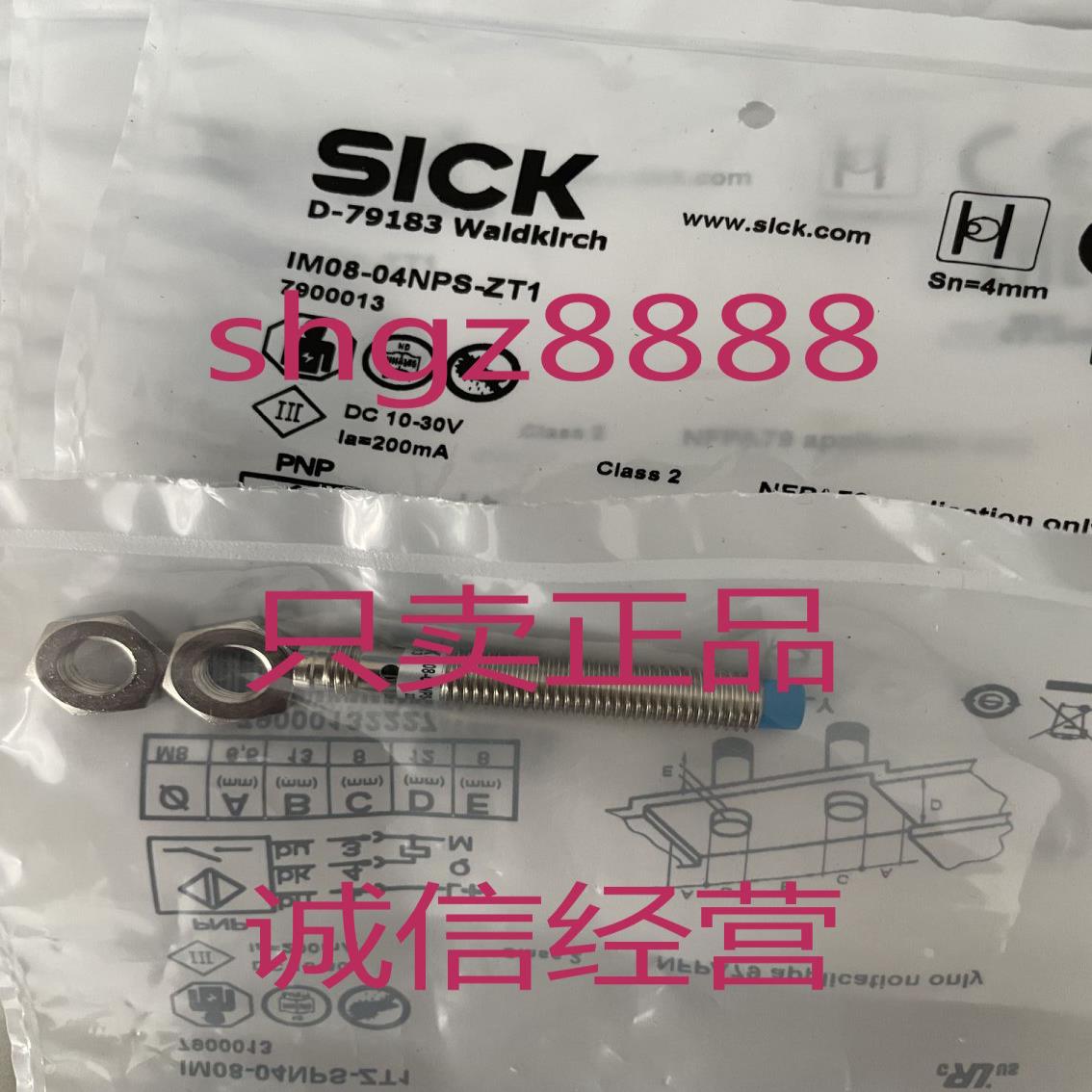 IM18-04NPS-ZT1 LL3-DM02SICK电感式接近传感器议价