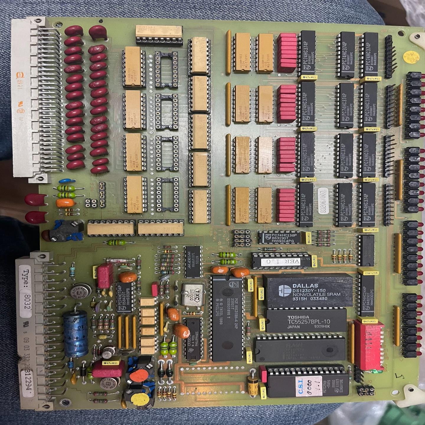 CSI 电路板TYPE 8032 32 CHANNEL I/