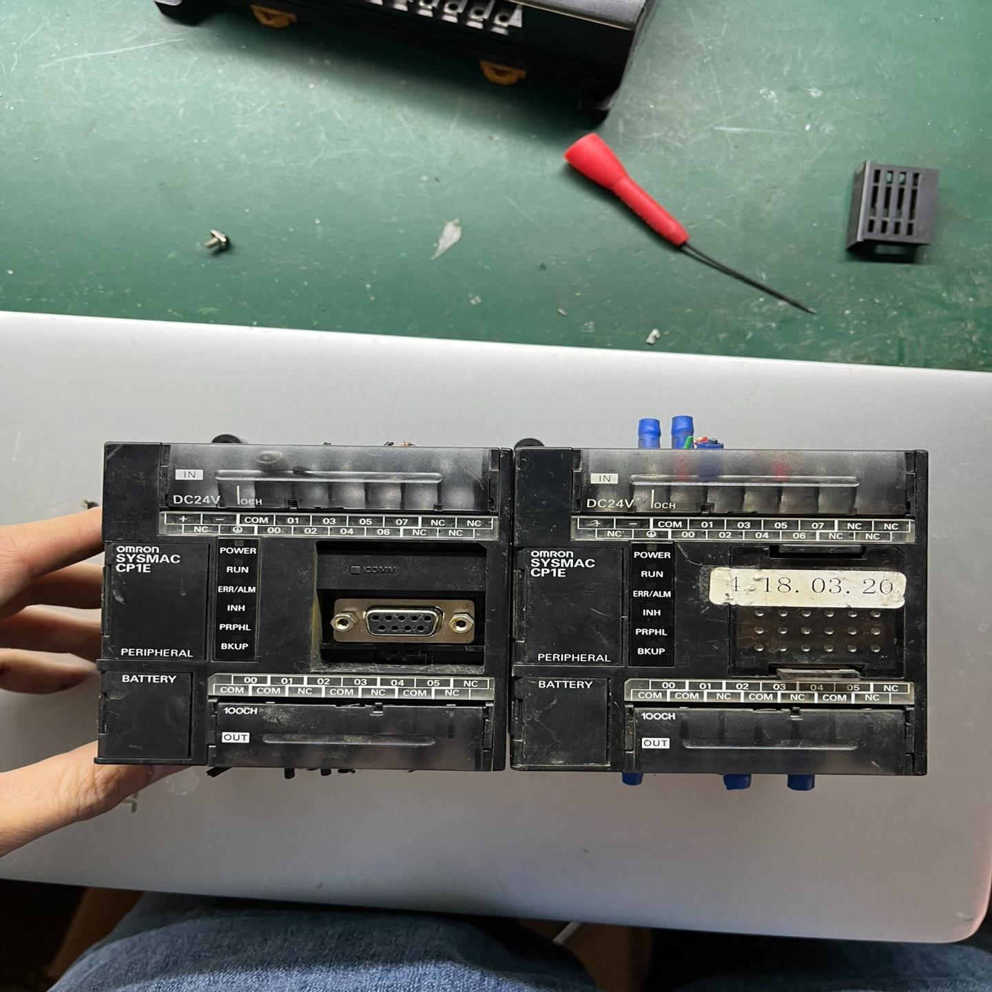 plc cp1e-n14dt-d，功能完好，成色如图，