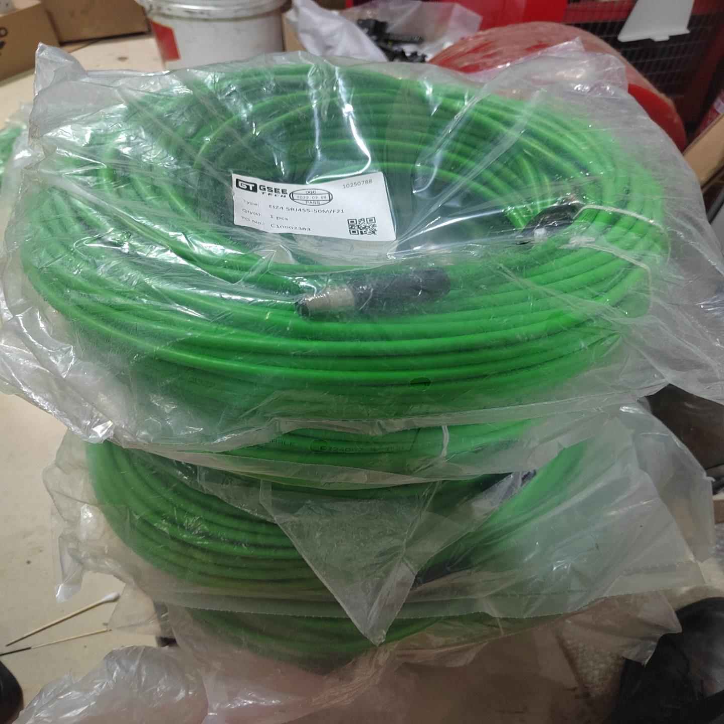 GSEE吉诺网线M12转RJ45 EIZ4-SRJ45S/5