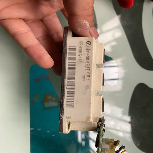 （设备配件）英飞凌IGBT FF200R12KT4拆机模块，包上机