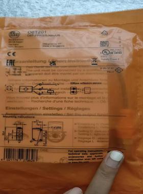 易福门iFm O6T201 光电开关 传感器 06t201