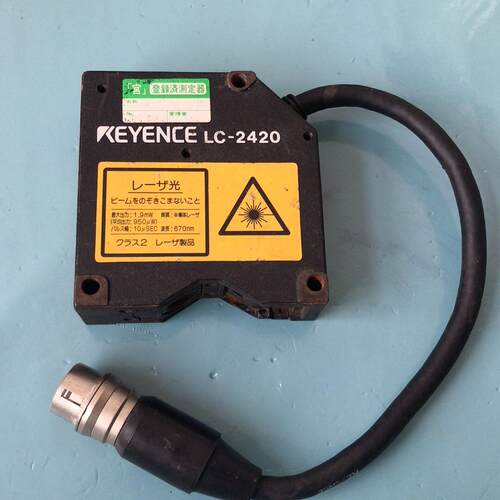 KEYENCE/基恩士K激光位移传感器，型号：LC-2420