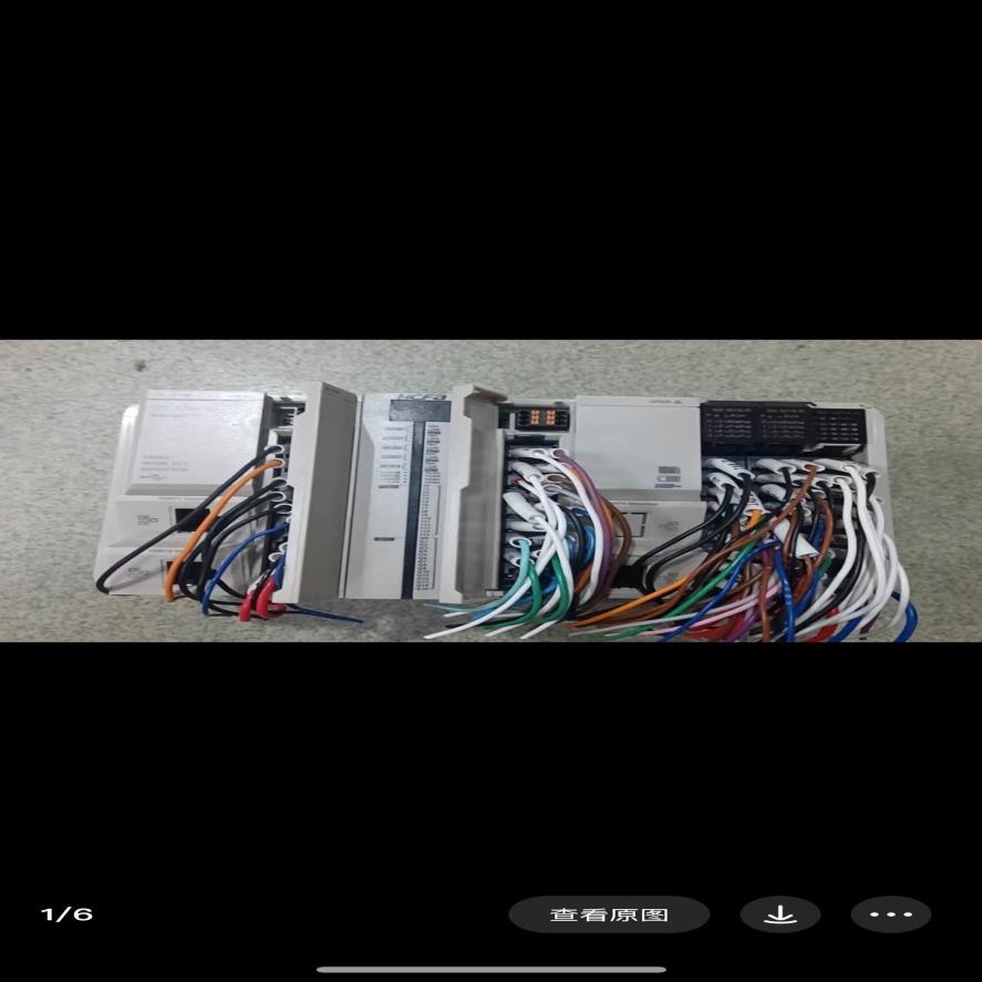 （设备配件）两个DX禾川Q11300—加D—ID16模块D———PLC，