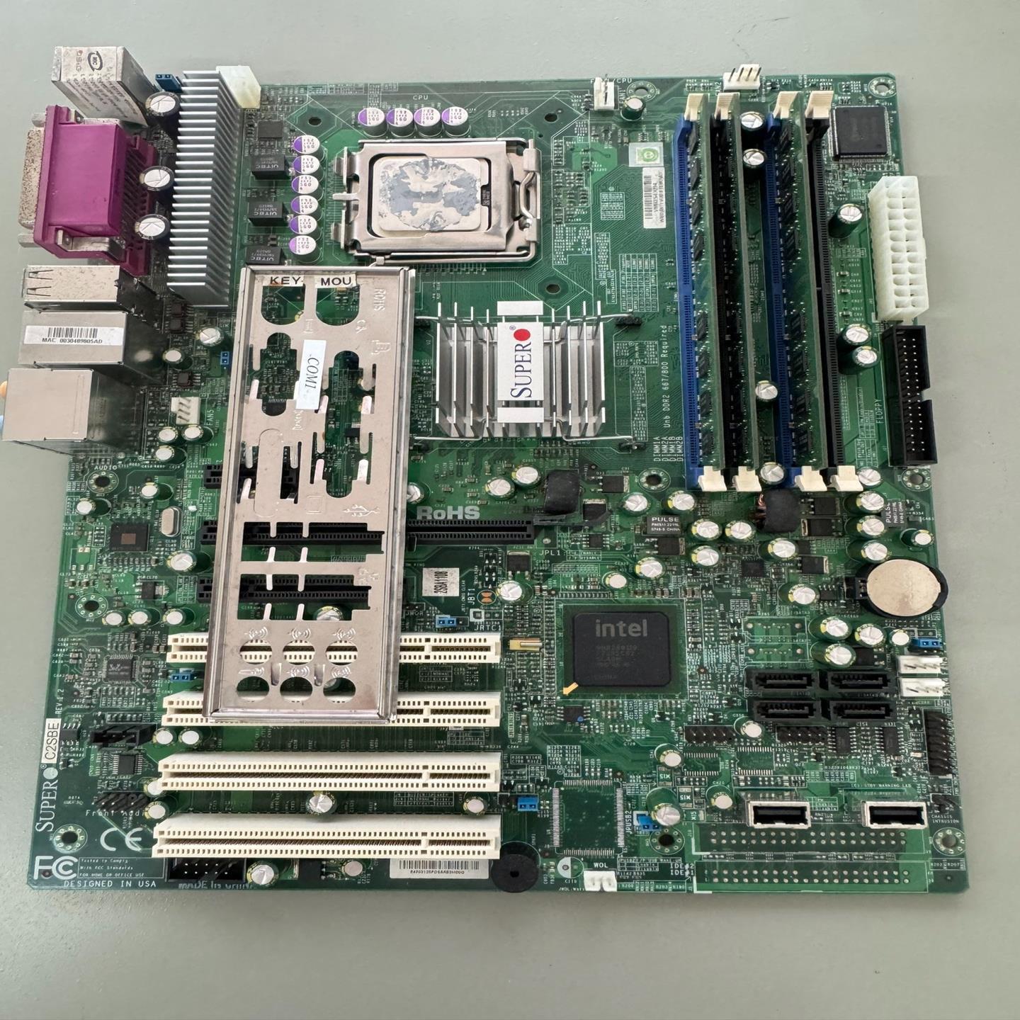 超微C2SBE REV：1.2工控机主板现货