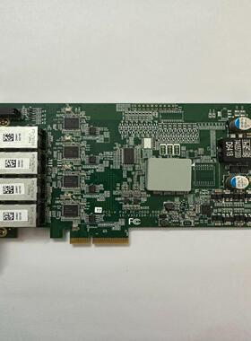 PCI-e poE PE-2000 ROB 四网口 采集卡
