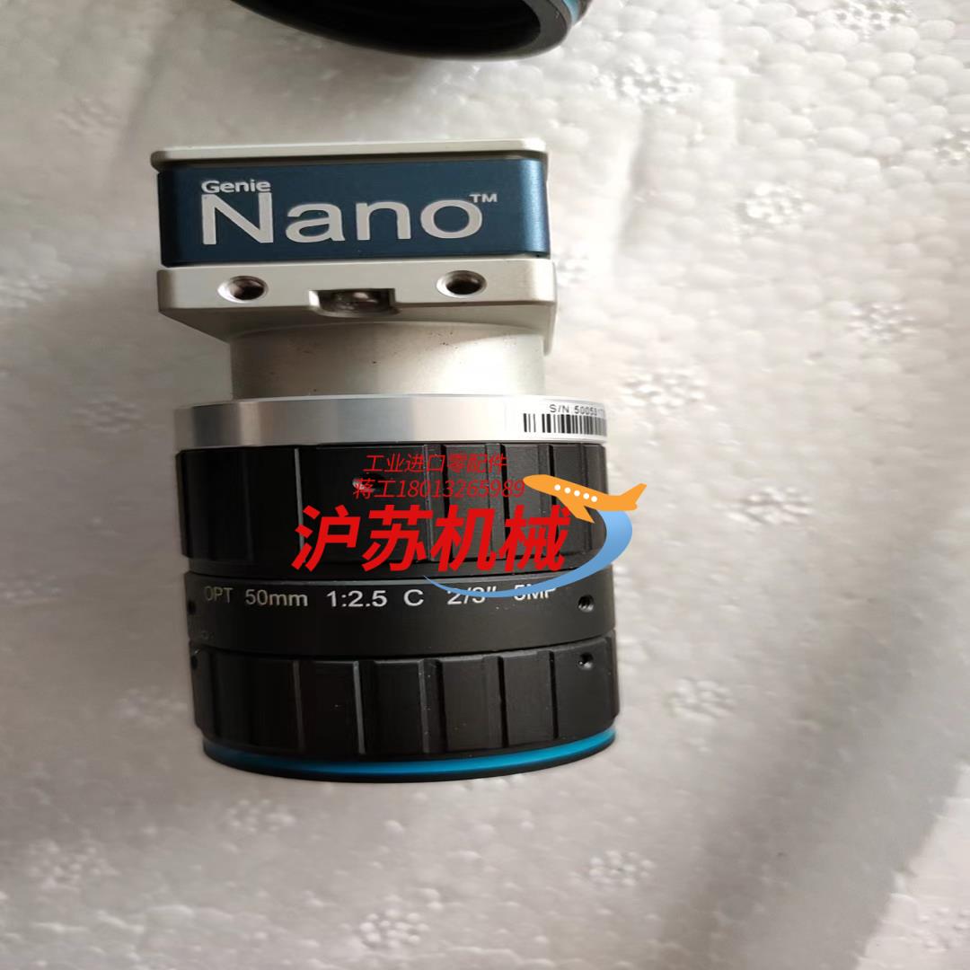 巴斯勒工业相机带镜头，型号G3-GM11-M2420，成