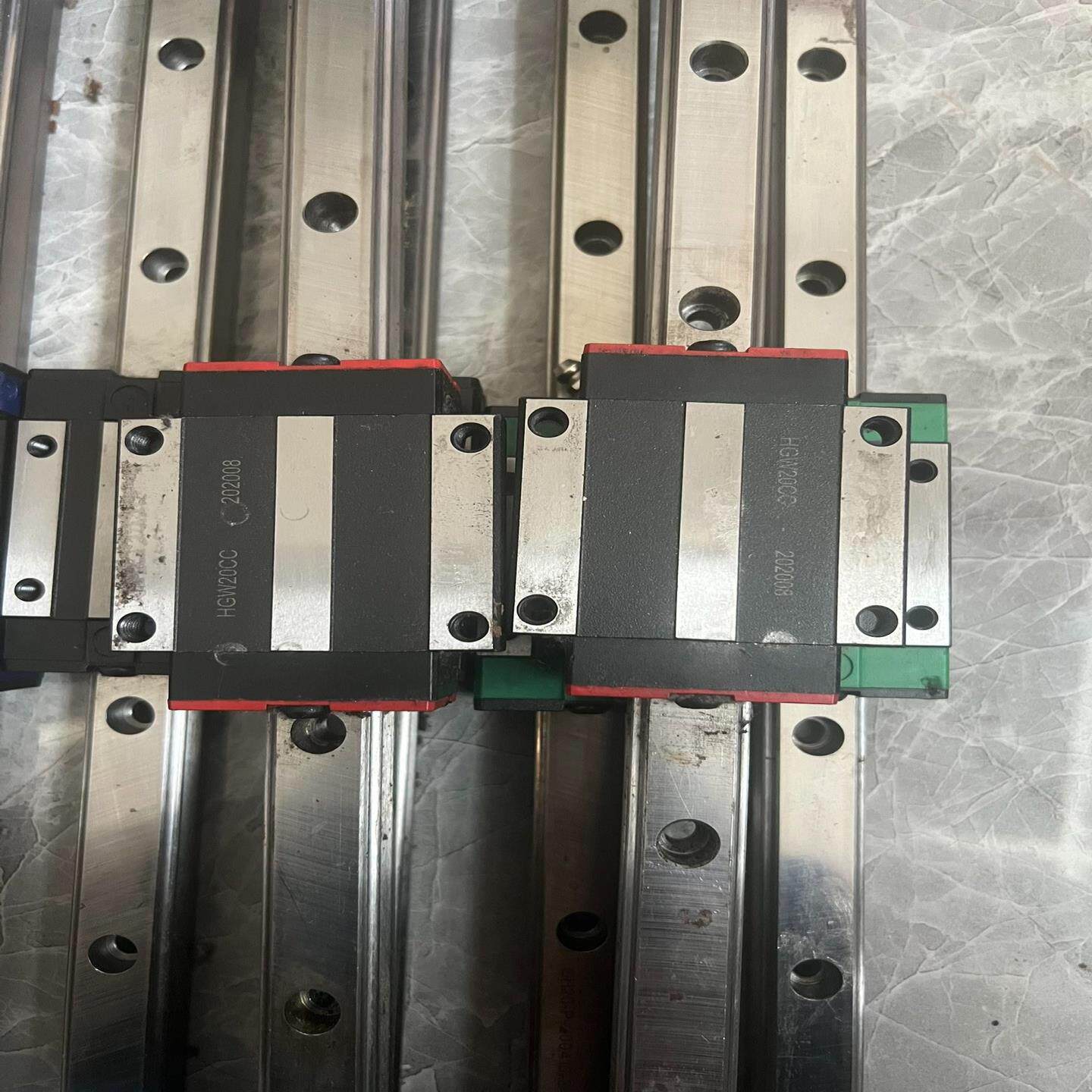 上银通用滑块HGW20cc配导轨400长，单滑块，还有10套