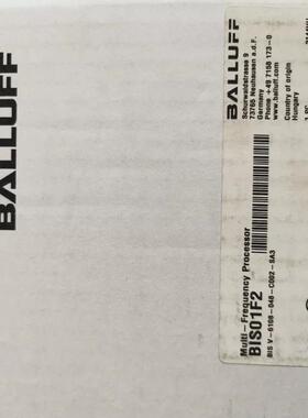 全新巴鲁夫，BALLUFF BIS01F2    的朋