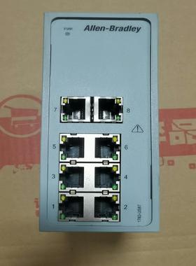 【工控自动化】98新 1783-US8TA  AB2000交换机 8口议价
