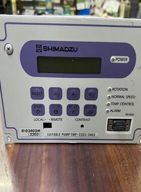 SHIMADZU岛津EI-D3203M控制器，原装拆