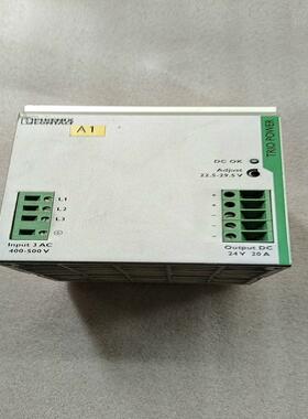 TRlO-PS/3AC/24DC/20功能正常，实物图。