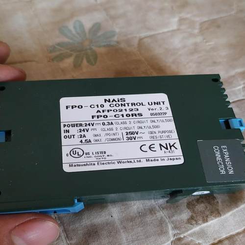 FP0-C10RS就调试用了一次，成色很漂亮，保证原装正