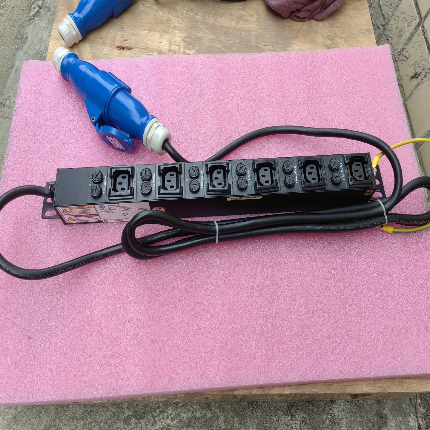 （设备配件）海鹏信PDU16-1-6B海鹏信6口机柜插排