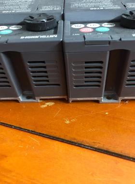 三菱变频器FR-E720-0.2K ，，成色如图，实物拍