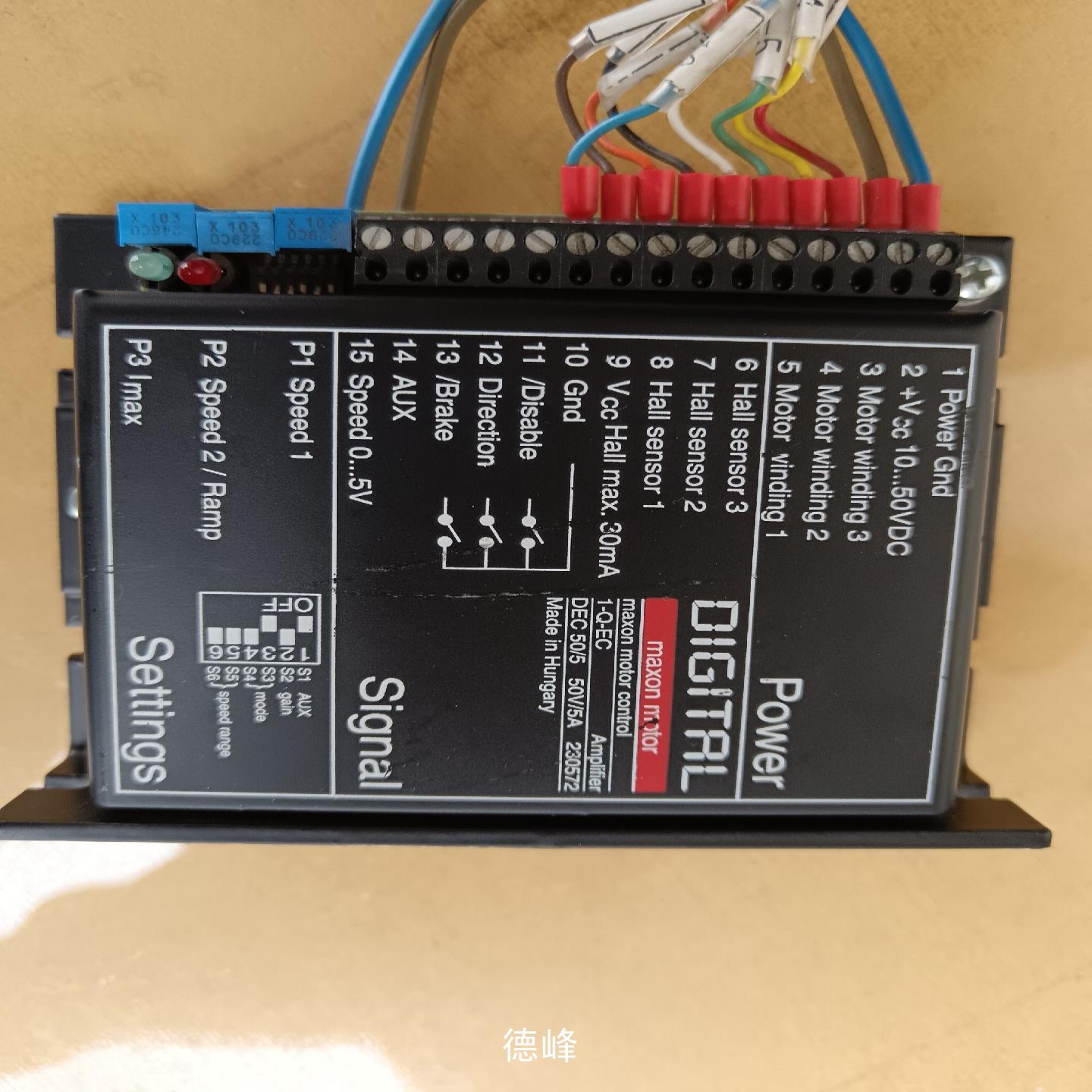 [德峰]瑞士maxon motor 1-Q-EC 无刷直流电机驱动器议价