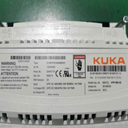 库卡机器人 KPP 600-20（ECMAP0D3004BE