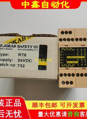ABB佳可宝JOKAB SAFETY安全继电器RT6 24VDC/230V拍前请