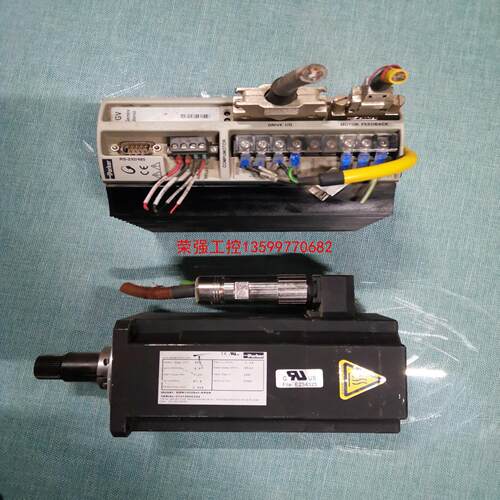【荣强工控】parker伺服电机一套拆机二手成色新