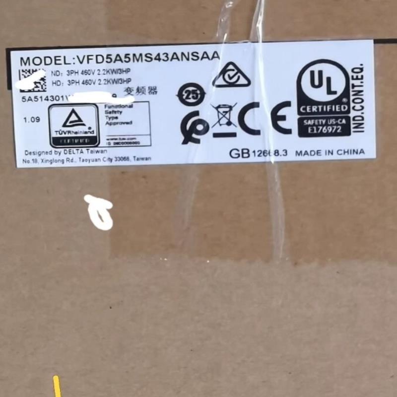 （设备配件）VFD5A5MS43ANSAA 台达变频器，MS300系列