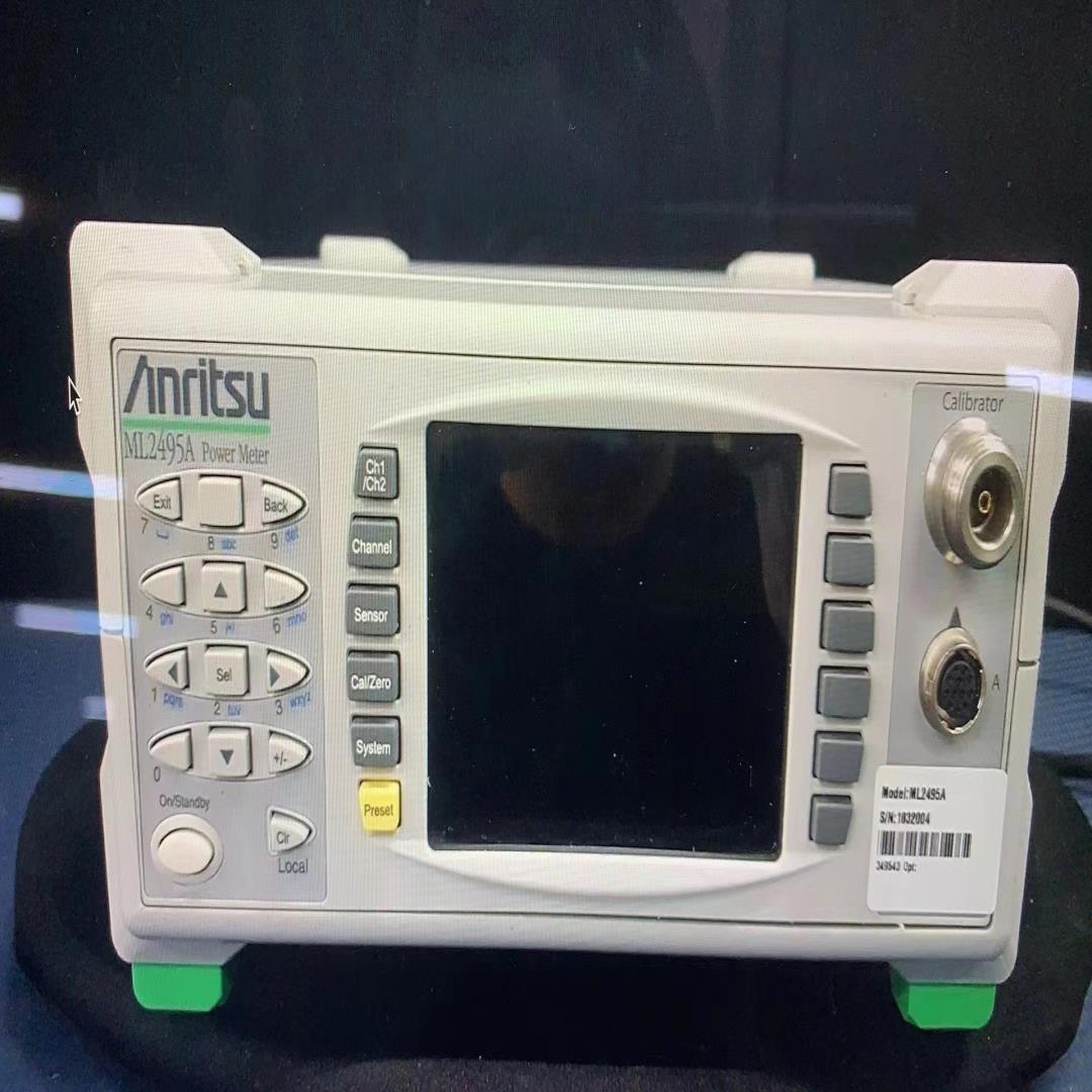 （设备配件）转让闲置安立ML2495A功率计主机+MA2490探头万 一