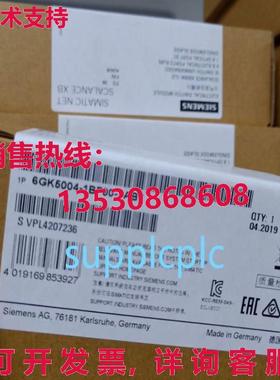 原装供应6GK5004-1BF00-1AB2  XB004-1LD 开关