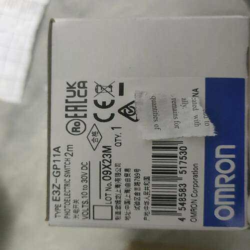 槽型光电E3Z-GP11A
