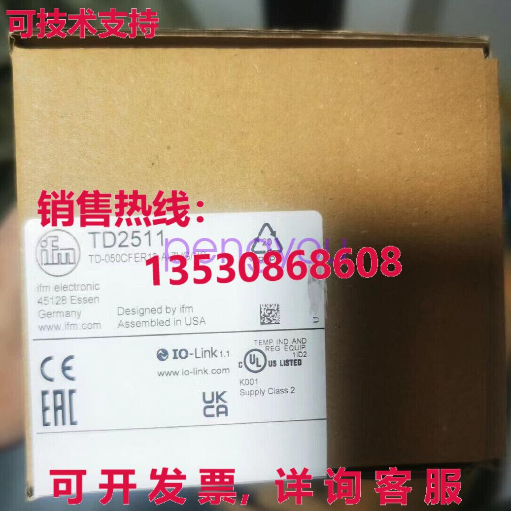 IFM TD2511温度变送器显示屏库存现货