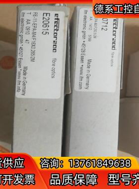 德国IFM/易福门，光纤传感器E20615，E20712（已