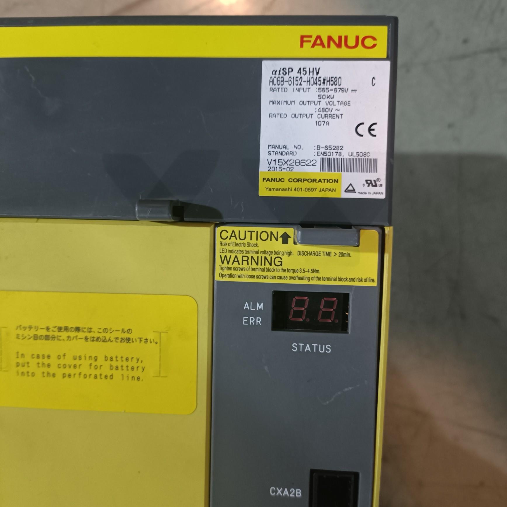 发那科驱动器A06B-6152-H045#580有货九成