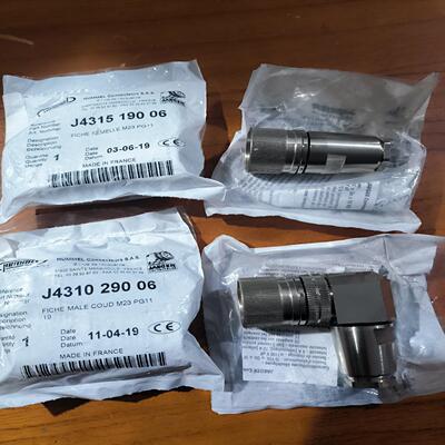 （设备配件）连接器JAEGER插头，，航空法国镀金