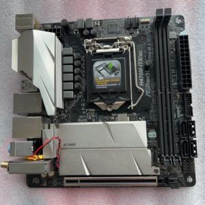 华擎H470M-ITX/ac1200主板wifi支持 成色新