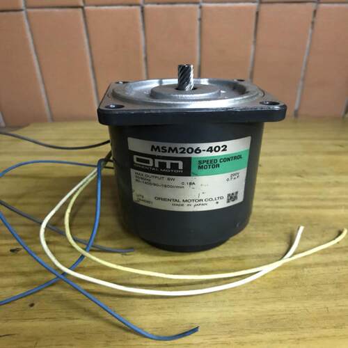 东方MSM206-402调速电机 可配2GN减速器 OM 拆机 议价