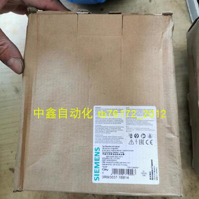 软启动3RW3027/037/3RW3018/3RW3026/3RW3036-1BB04/1bb14