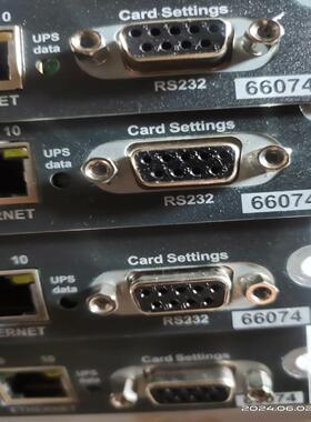 （设备配件）APC Galaxy5000系列管理卡，66074。有四张。