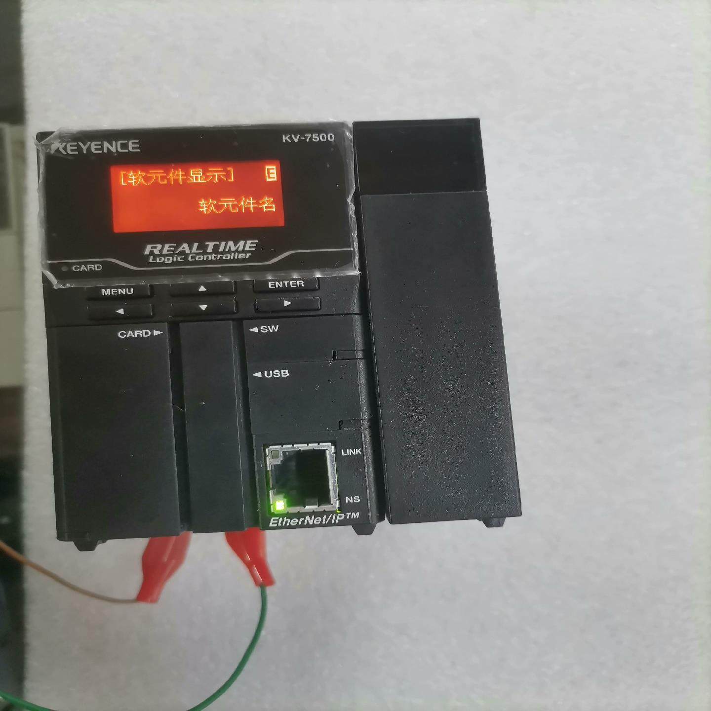 基恩士PLC  KV7500主机 成色全新，现货实拍，功能完