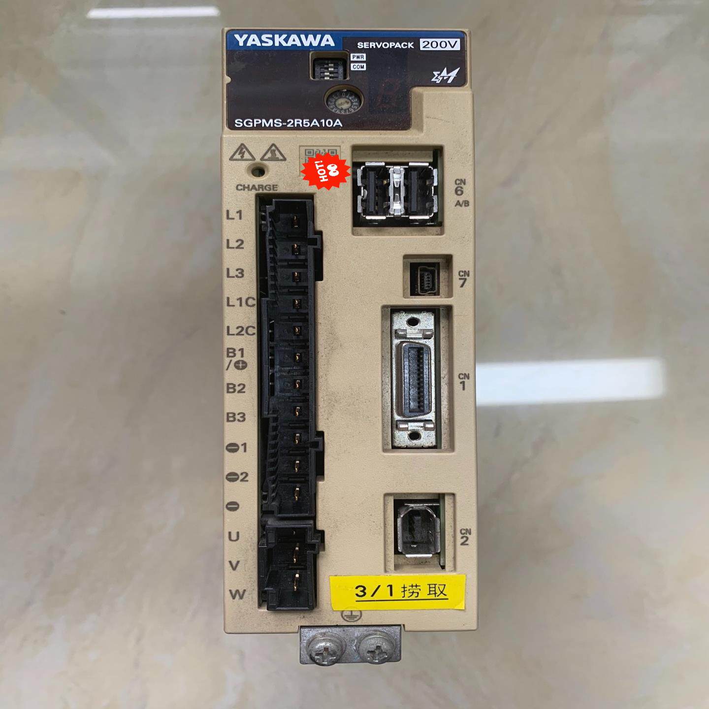 （设备配件）安川SGPMS-2R5A10A成色如图，功能完好，标价，运费
