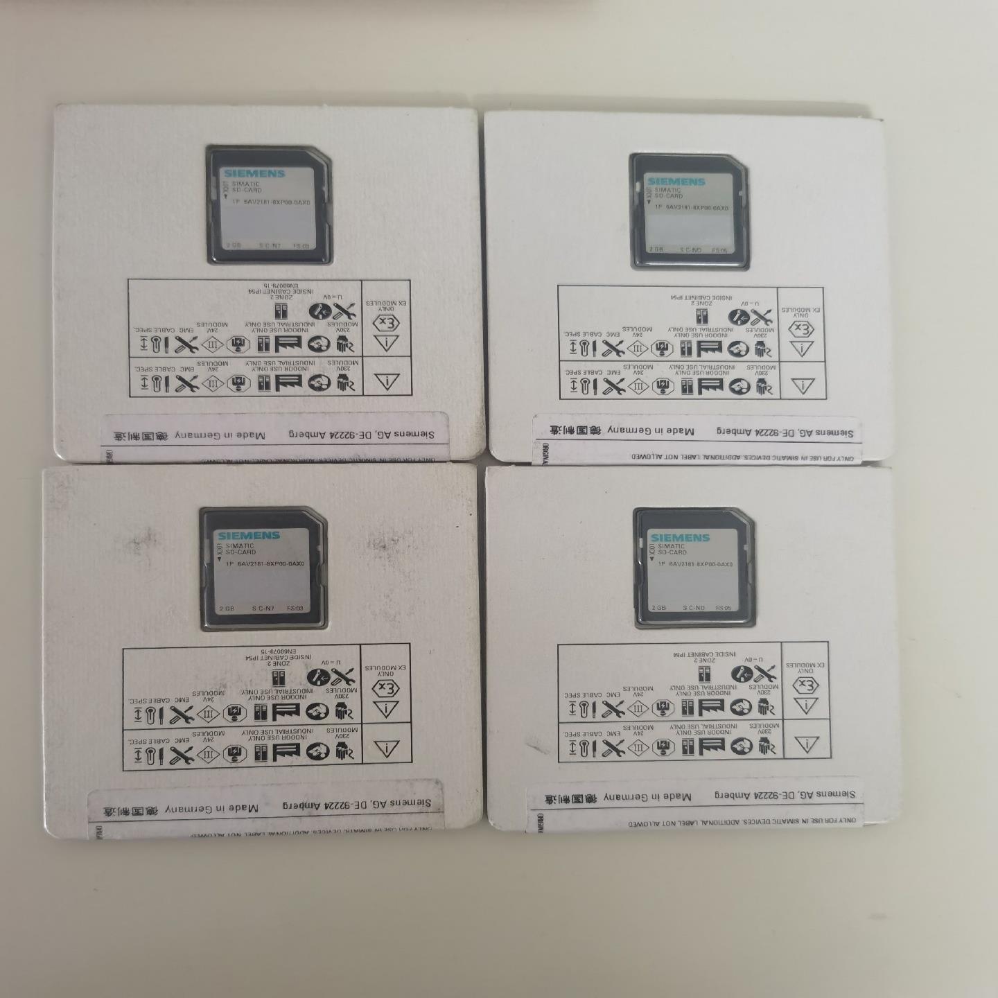 （设备配件）6AV2 181-8XP00-0AX0 触摸屏内存卡2GB卡