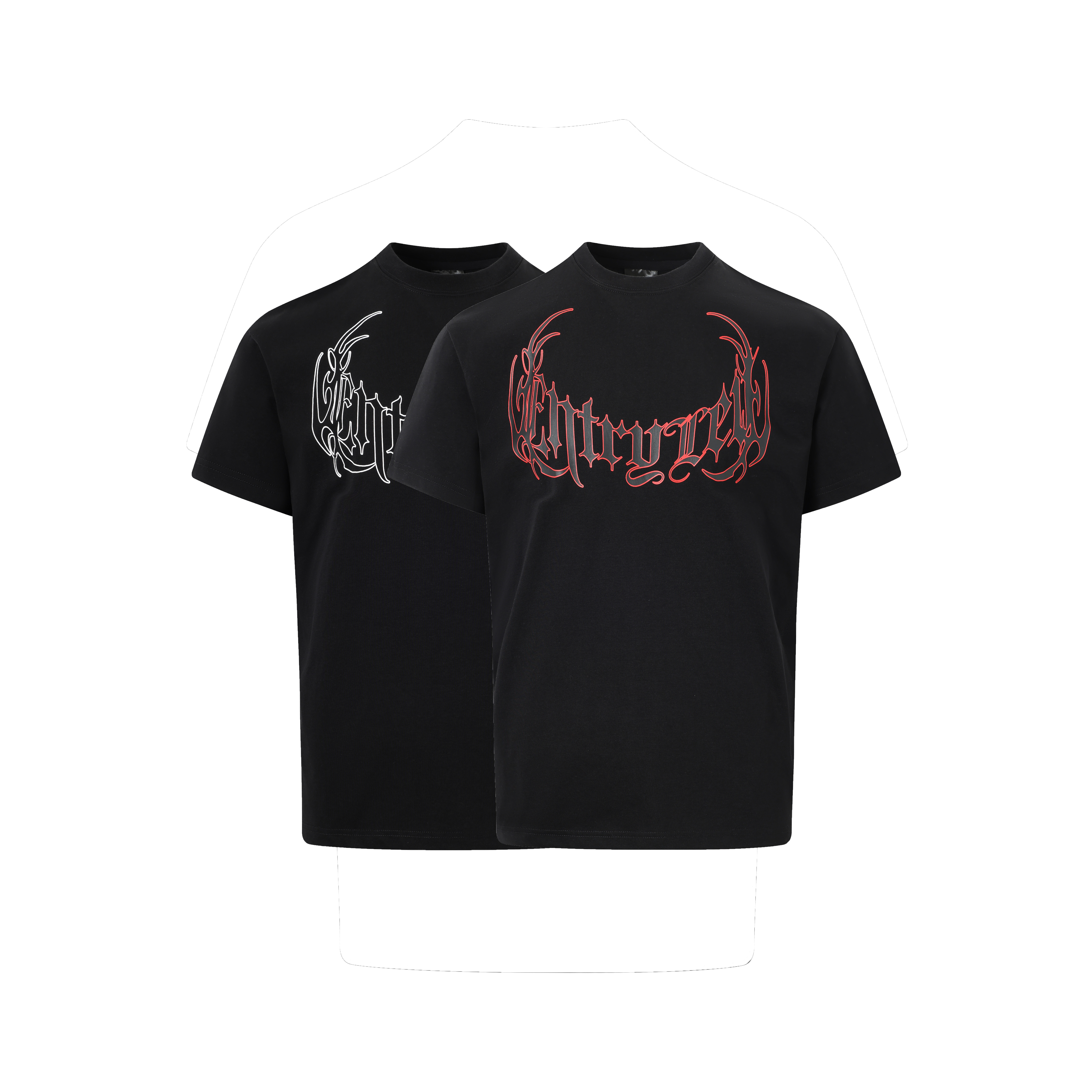 暗黑风印花运动健身显壮美式短袖