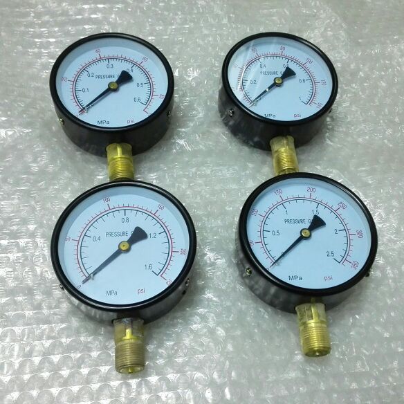 英文压力表 Y-100 0-0.6mpa 0-1mpa 0-1.6mpa 0-2.5mpa 直径100mm