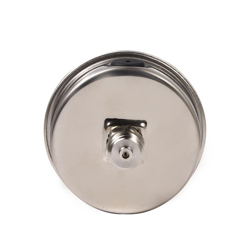 轴向不锈钢压力表 Y60BF/Z 油压气压氧气表25mpa二氧化碳气表真空