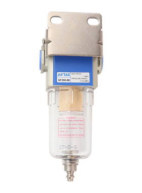 亚德客气源处理器G型气动GF200-06油雾器空气油水分离器GF300-08