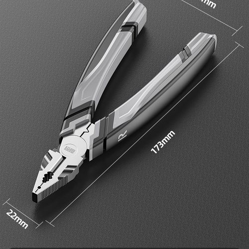 家用老虎钳尖嘴斜口钢丝钳剥线钳电工专用工具剥电线皮神器电工剪