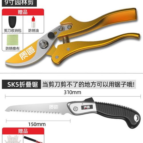 日本原装新款剪树枝专用剪刀园林修枝剪果树园艺sk5修花剪子省力