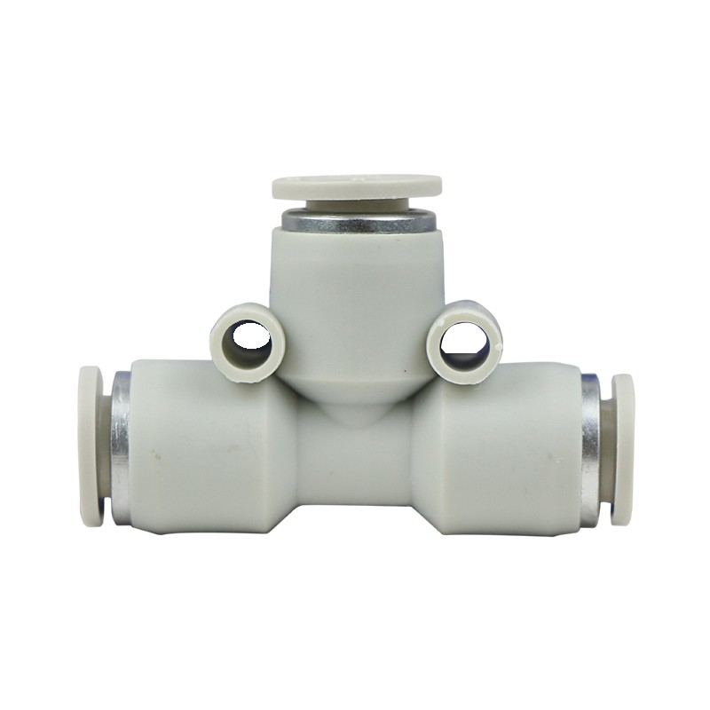 亚德客气管快插接头三通APE/APY-4/6/8/10/12/14气动接头T型三