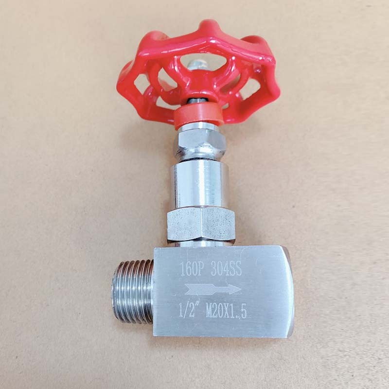 不锈钢内外丝螺纹压力表截止阀J21W-160PM20*1.5针型阀压力表阀