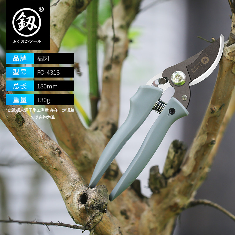 日本福冈修枝剪果树剪刀园艺剪花枝花剪进口德国园林修剪树枝工具