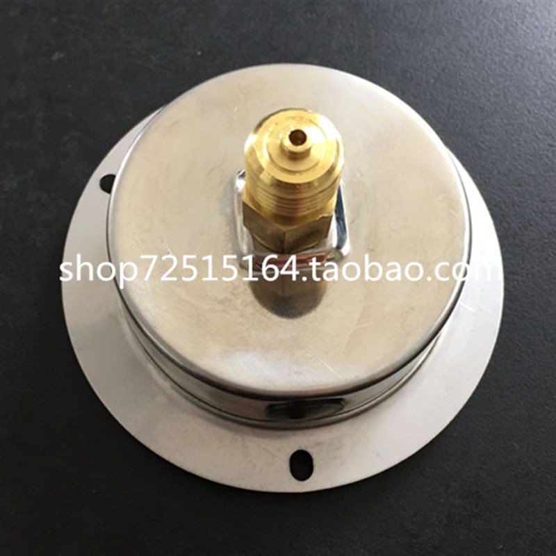 YN60ZT高压打气泵充气压力表0-60MPa不锈钢轴向耐震液压表8700Psi