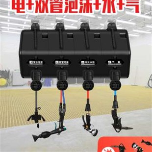 厂促洗车房全套设备挂式 组合箱体气鼓鼓电子鼓高压水鼓水气混合泡