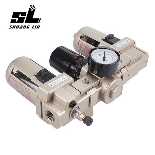 三联件油水分离器AC4000-04D/06 AF+AR+AL空压机过滤自动排水4分